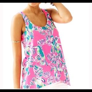ISO Lilly Pulitzer Toucan Can Dragonfruit Tank XL